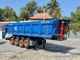 Semi-remorque benne acier 35m3 - ABIDJAN