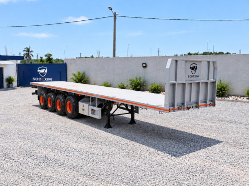 PLATEAU PORTE-CONTAINER 40' 4 ESSIEUX